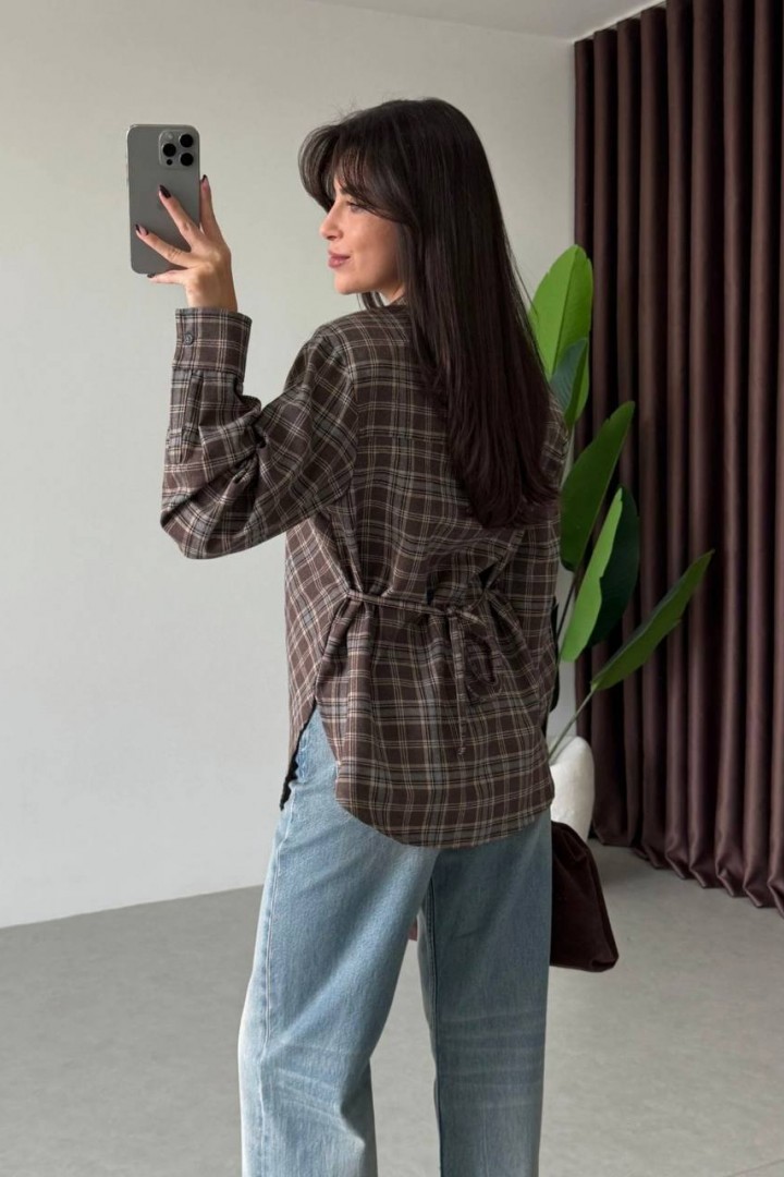 Жіноча сорочка з плечиками VOL-732A600