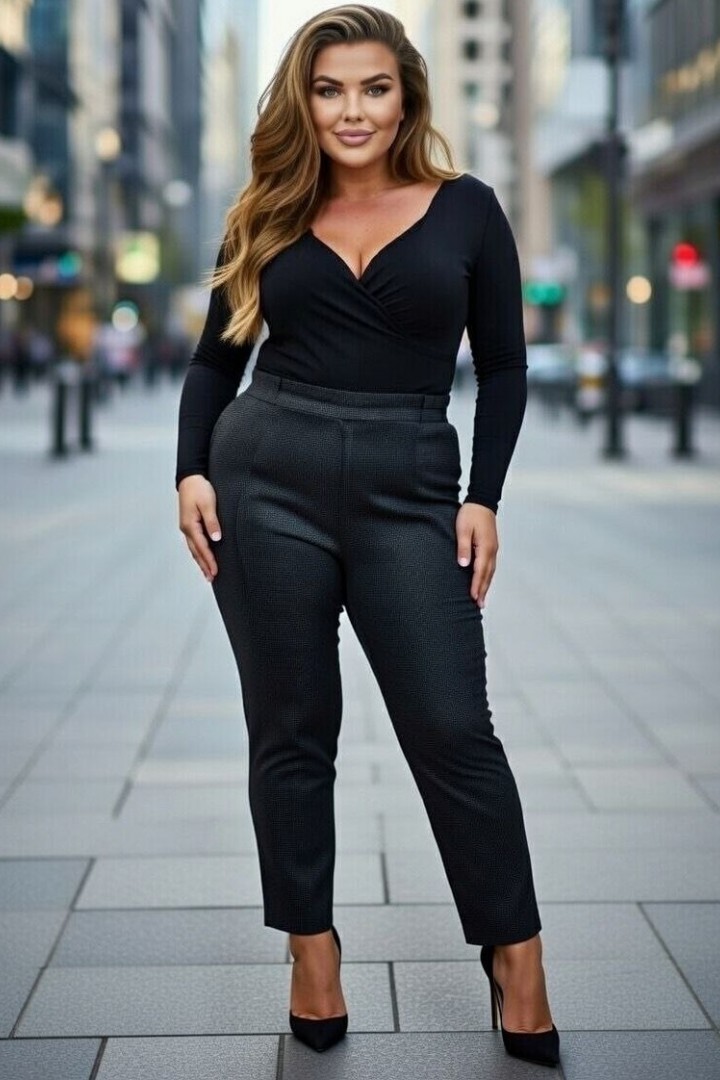 Брюки у клітинку LR-1709A400