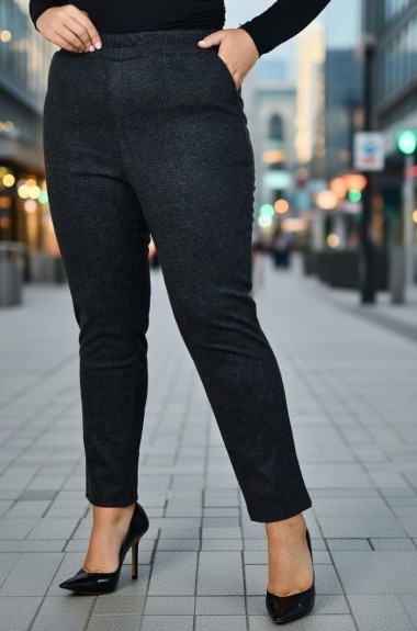 Брюки в клетку LR-1709A400