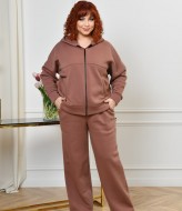 Спортивный костюм женский на флисе  NF-3867A850