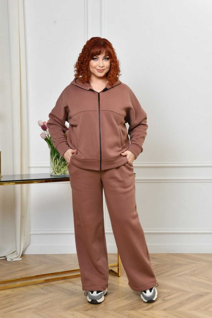 Спортивный костюм женский на флисе  NF-3867A850