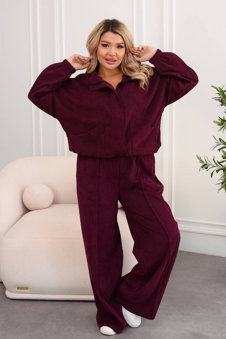 Вельветовий костюм MT-388A700