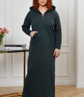 Длинное теплое платье  NF-3868A700