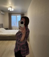 Асимметричная рубашка в клетку INNA-308A590