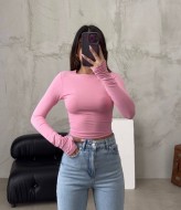 Лонгслив с разрезом для пальца DMP-R1295A160