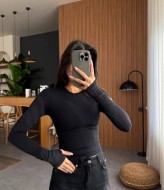 Лонгслив с разрезом для пальца DMP-R1295A160