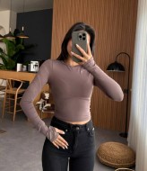 Лонгслив с разрезом для пальца DMP-R1295A160