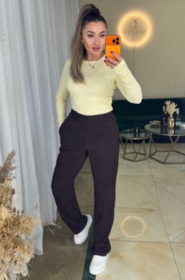 Вельветовые брюки MYD-684A320