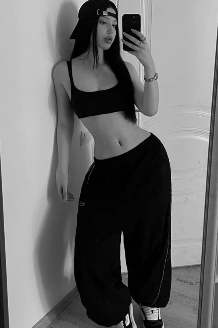 Женские широкие спортивные штаны WA-207A350