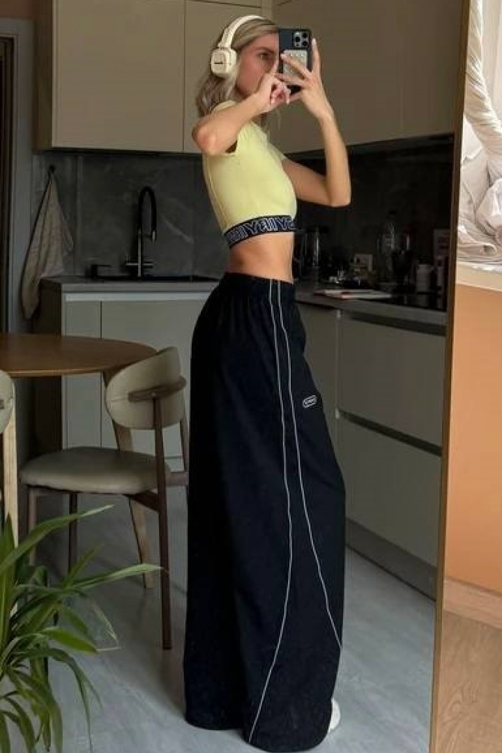 Женские широкие спортивные штаны WA-207A350