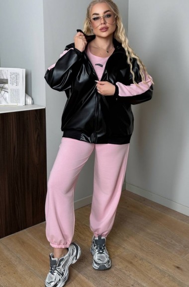 Костюм тройка с бомбером DOL-410A1150