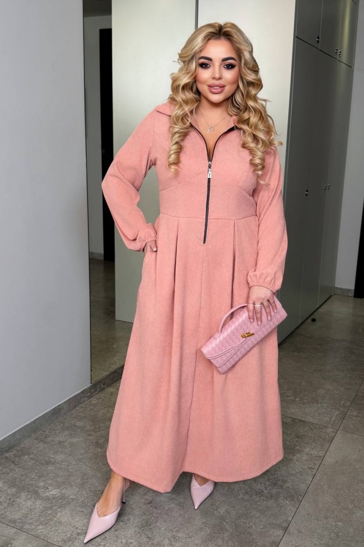 Вельветовое платье ET-8944A600