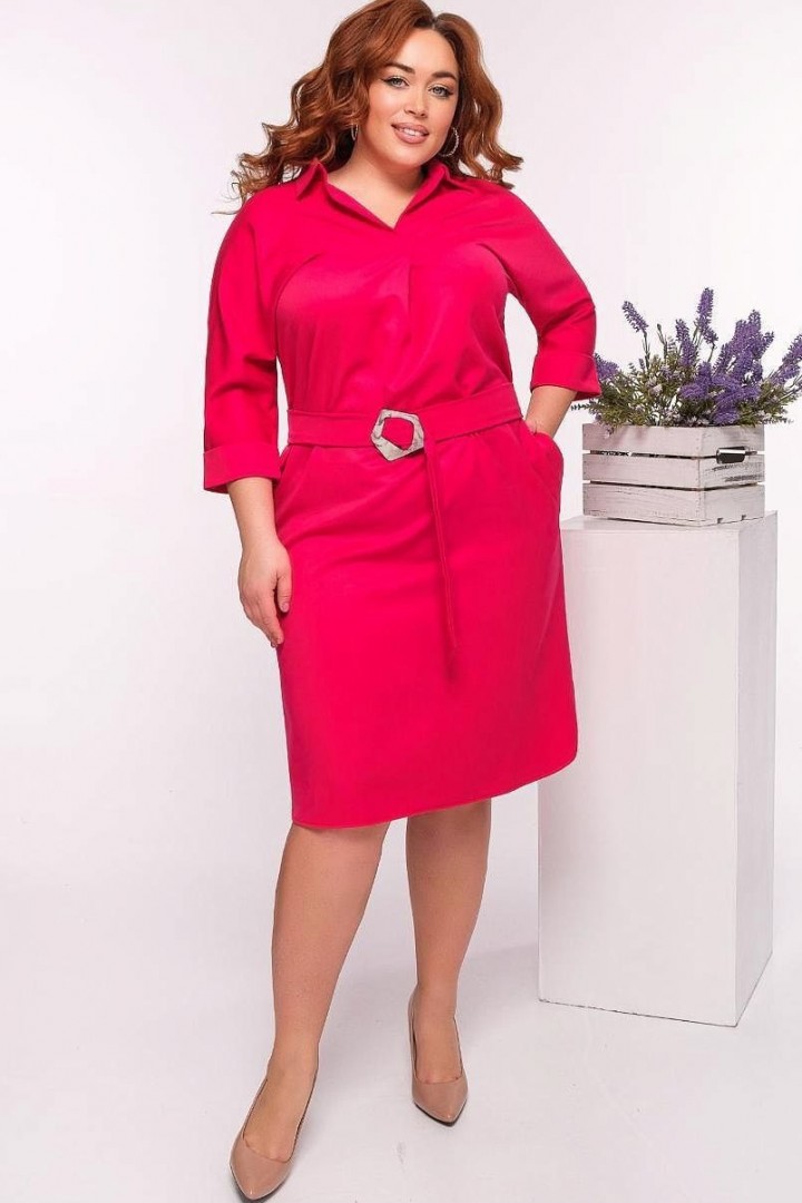 Сукня з поясом GOL-1826A760