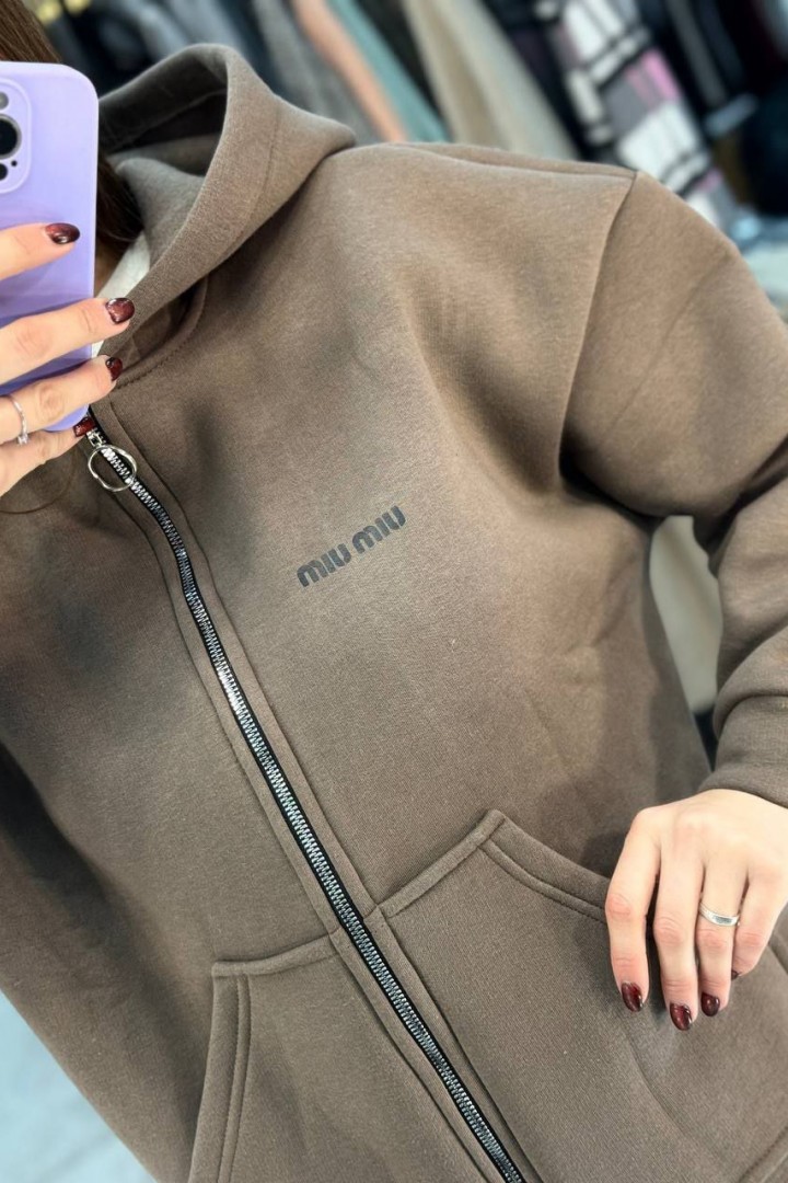 Зипка оверсайз с капюшоном MIK-4252A590