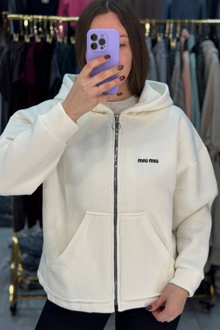 Зипка оверсайз с капюшоном MIK-4252A590