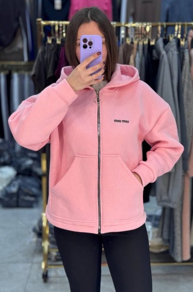 Зипка оверсайз с капюшоном MIK-4252A590 Зипка оверсайз с капюшоном MIK-4252A590