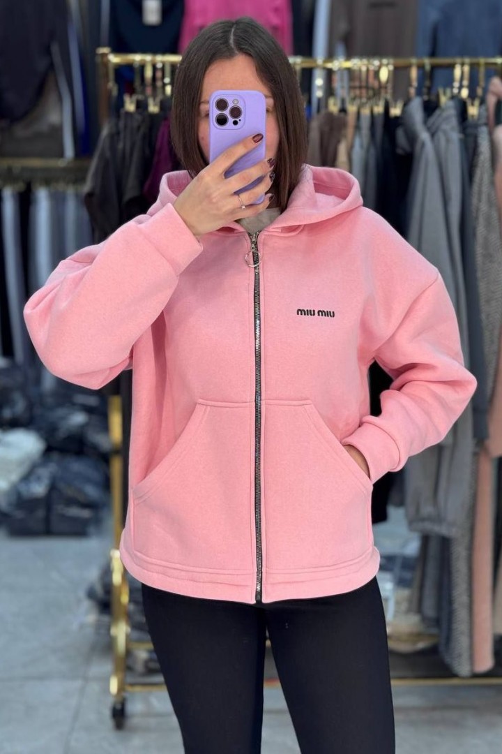 Зипка оверсайз с капюшоном MIK-4252A590