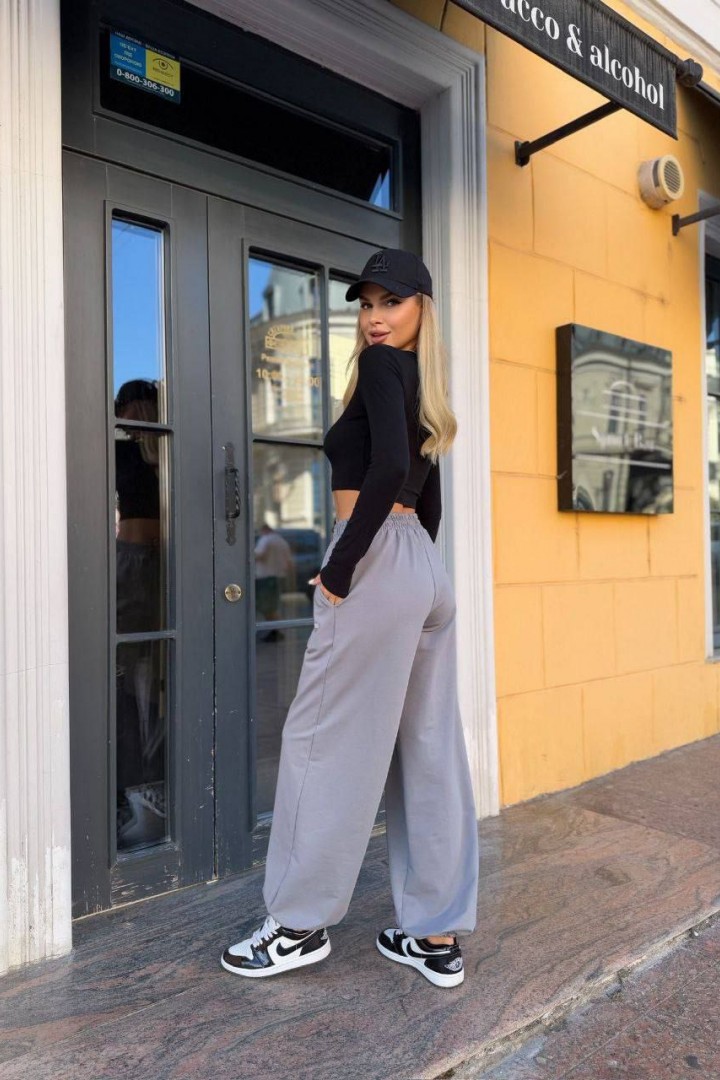 Джогеры оверсайз с накатом MIK-4239A390