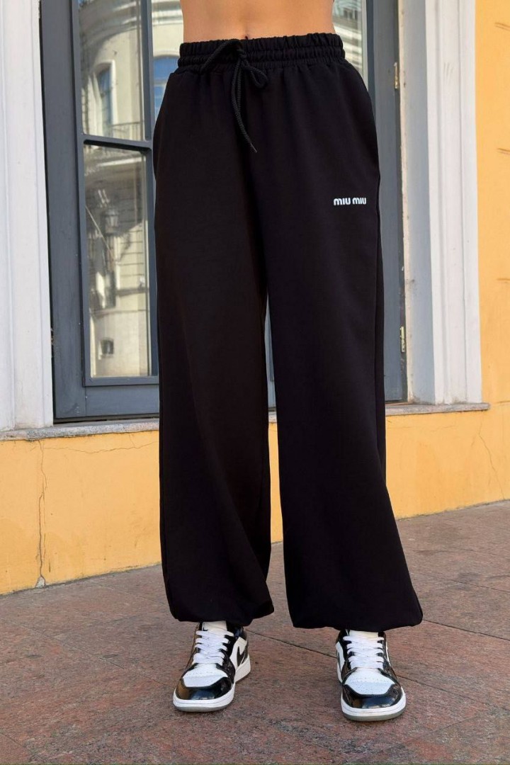 Джогеры оверсайз с накатом MIK-4239A390