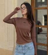 Лонгслив с вырезами для пальцев MIK-4237A200