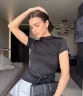 Однотонная футболка MIK-5148A150