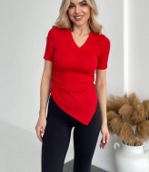 Футболка в рубчик MIK-5146A199