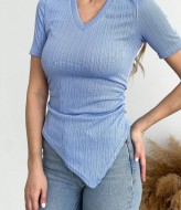 Футболка в рубчик MIK-5146A199