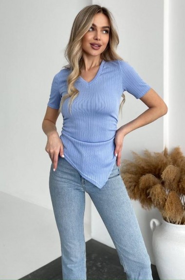 Футболка в рубчик MIK-5146A199