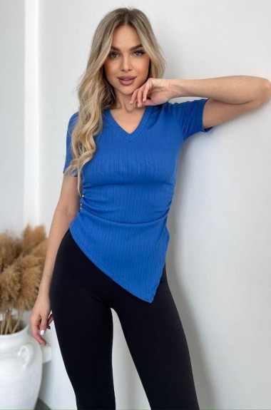 Футболка в рубчик MIK-5146A199