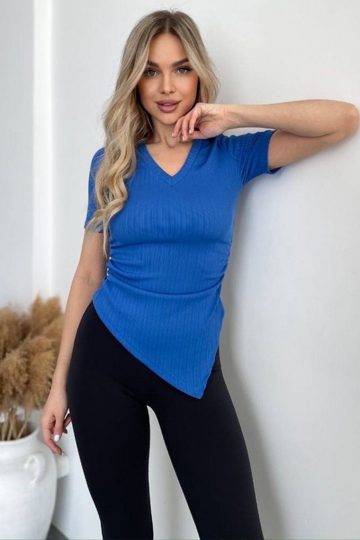 Футболка в рубчик MIK-5146A199