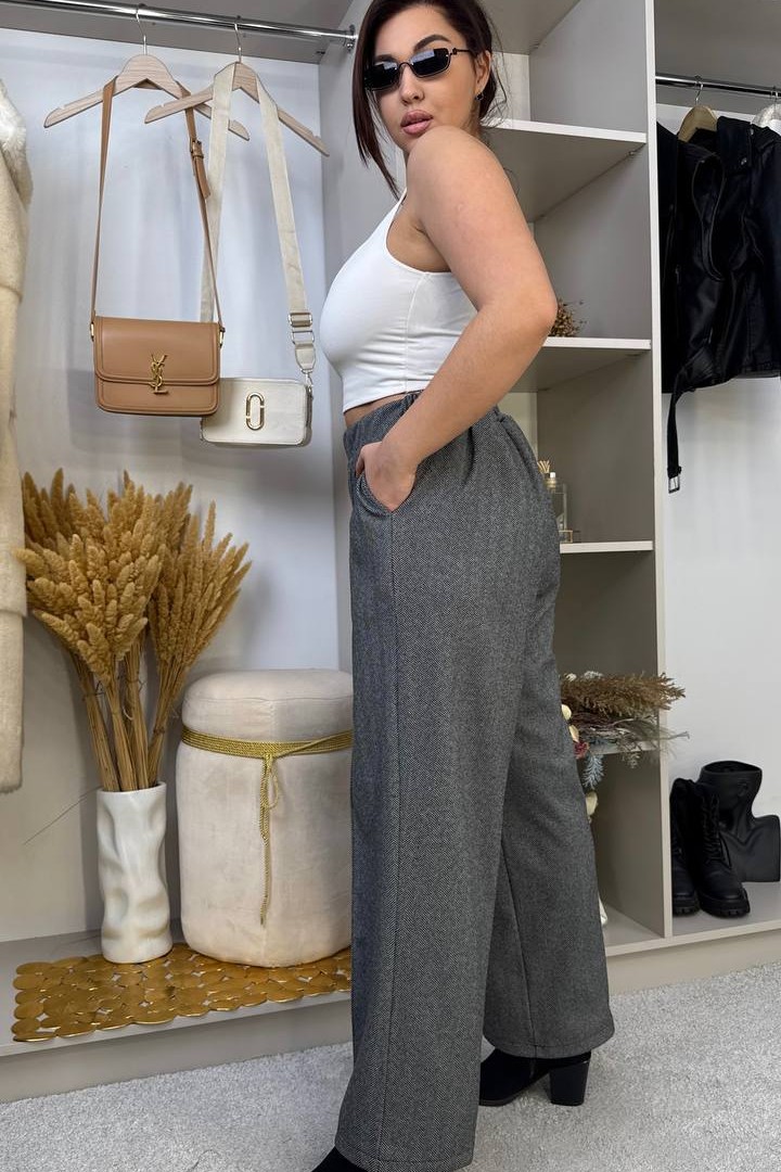 Кашемірові брюки з кішенями QUA-2173A520