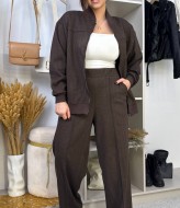 Кашемірові брюки з кішенями QUA-2173A520