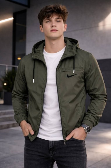 Мужская ветровка INT-0537A470 Мужская ветровка INT-0537A470