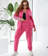 Спортивный костюм женский с лампасами BEL-03A25