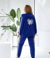 Спортивный костюм женский с лампасами BEL-03A25