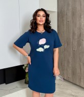 Платье с принтом ELT-11121A480