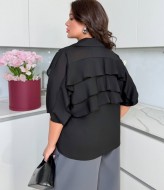 Шифоновая рубашка женская  EST-5759A580