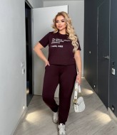 Спортивный костюм женский с коротким рукавом CUR-1004A400