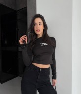 Лонгслив укороченный SP-490A260