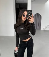 Лонгслив укороченный SP-490A260