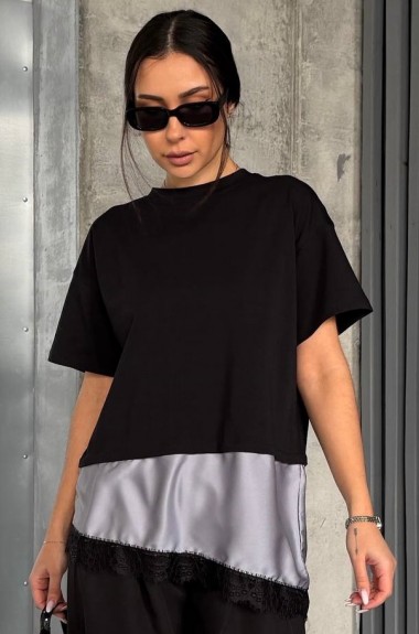 Асимметричная футболка DN-292A350