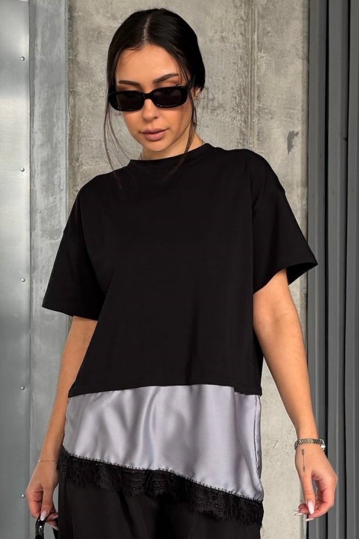 Асимметричная футболка DN-292A350