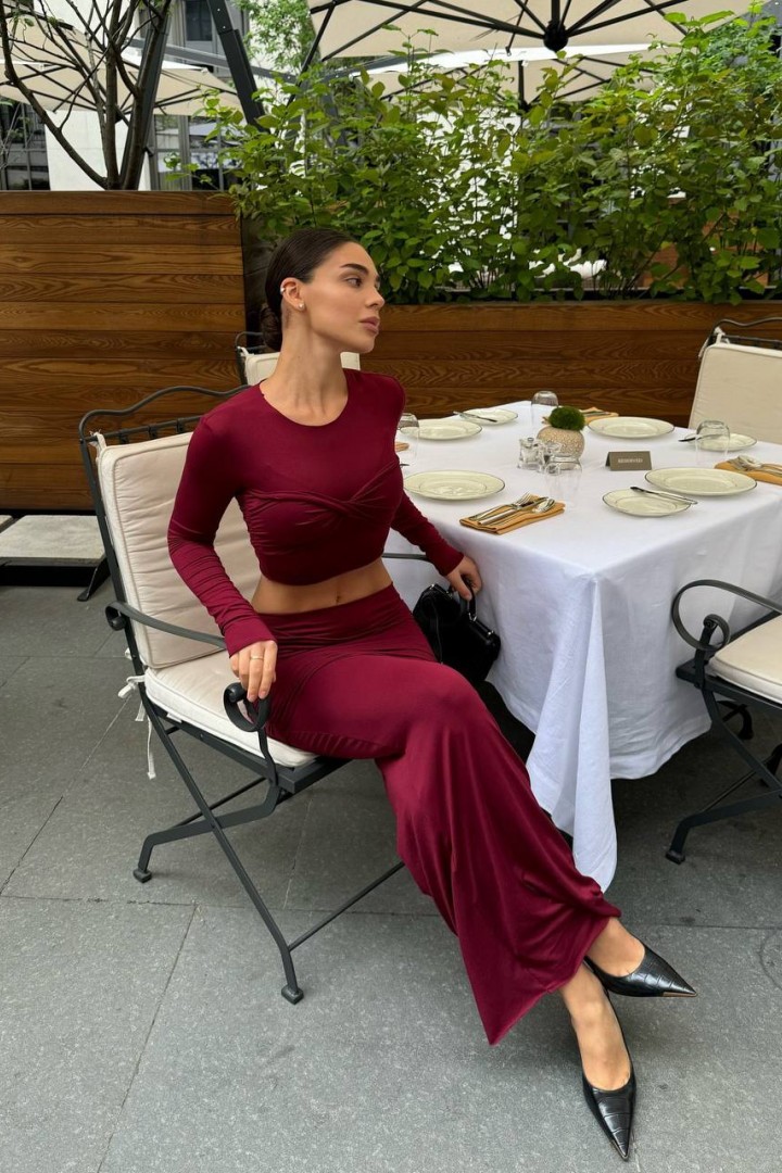 Костюм юбка и топ SAO-176A420