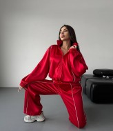 Костюм из атласа SAO-263A799