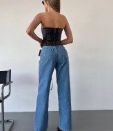 Корсет из эко кожи SAO-196A380