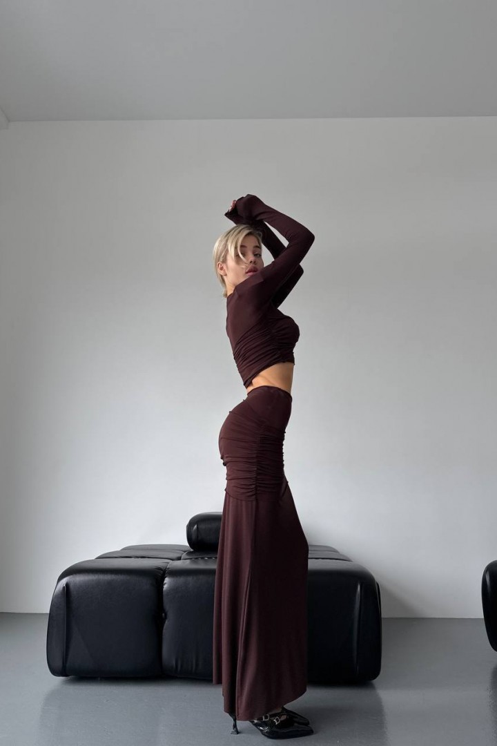 Костюм юбка и топ SAO-176A420