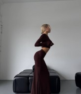 Костюм юбка и топ SAO-176A420