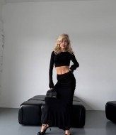 Костюм юбка и топ SAO-176A420