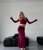 Костюм юбка и топ SAO-176A420