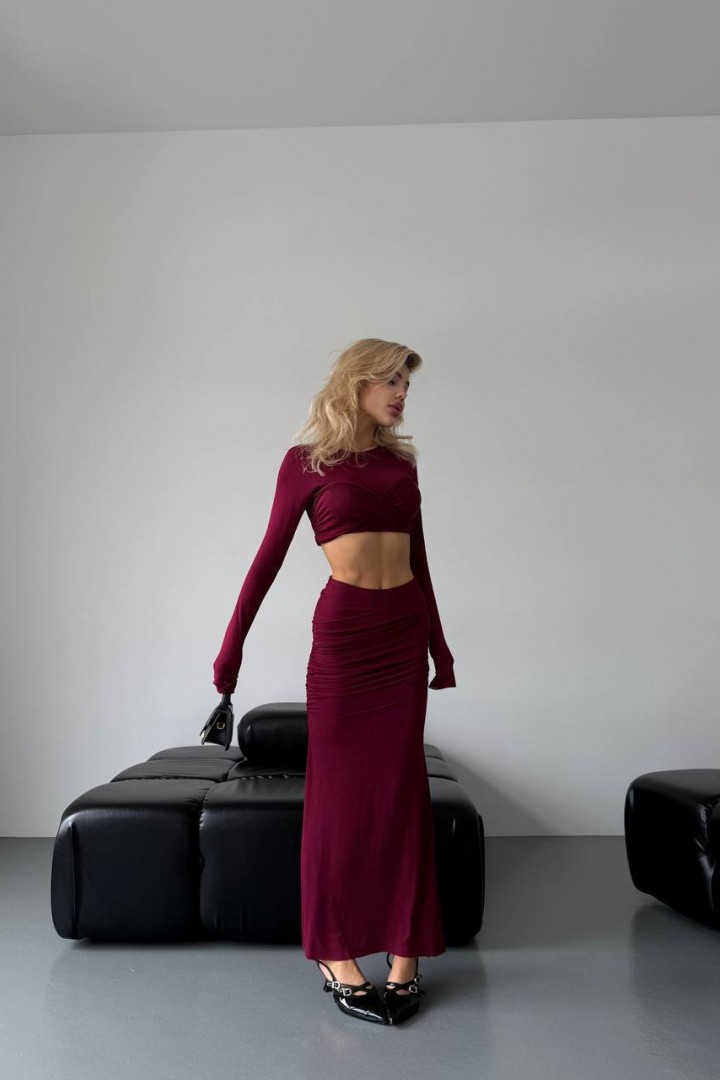 Костюм юбка и топ SAO-176A420